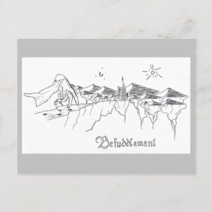 Hand Knight Postcard