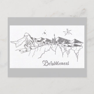 Hand Knight Postcard