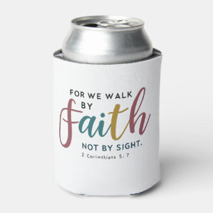 Hand-Lettered 2 Corinthians 5 7 Walk By Faith Can Cooler