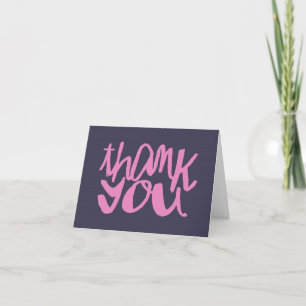 Hand Lettered Baby Shower Thank You Cards