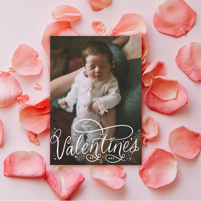 Hand Lettered Happy Valentine's Day Photo Holiday  (Creator Uploaded)