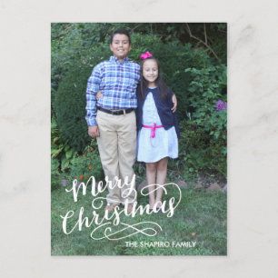 Hand Lettered Holiday Card