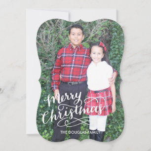 Hand Lettered Holiday Card