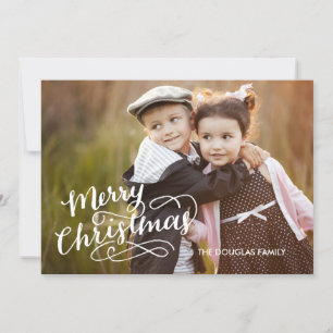 Hand Lettered Holiday Card