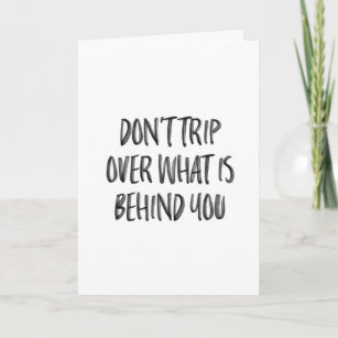 Hand Lettered Inspirational Motivational Quotes Card