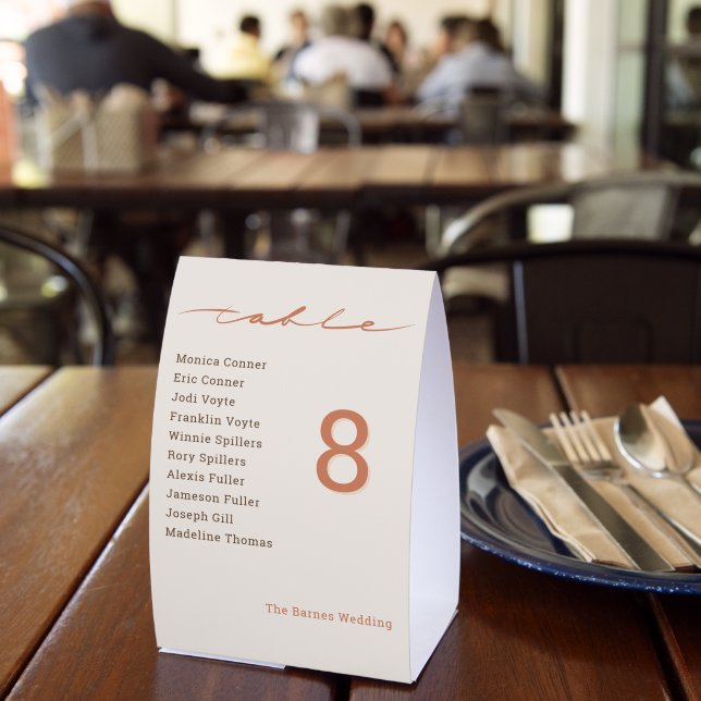Hand Lettered Script Wedding (Insitu(Restaurant))