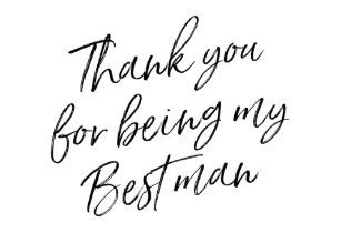 Best Man Thank You Cards Zazzle Uk