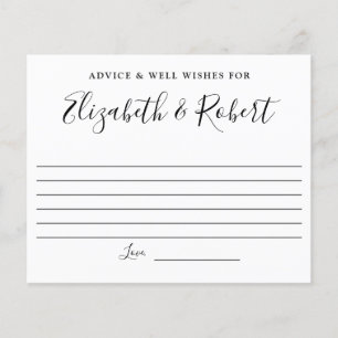 Hand Lettering elegant simple advice well wishes