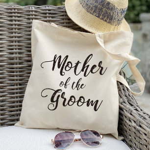 Hand lettering - mother of the Groom Tote Bag