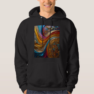 hand made art hoodie