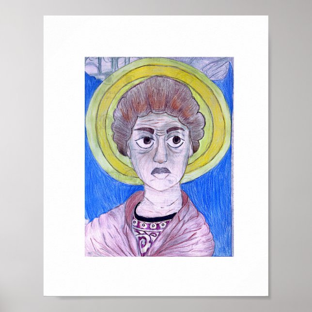 Hand-made art poster (Front)