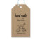 Hand Made By Product Tag