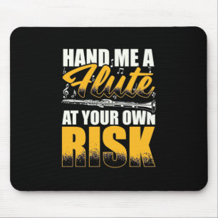 Hand Me Flutes Mouse Mat