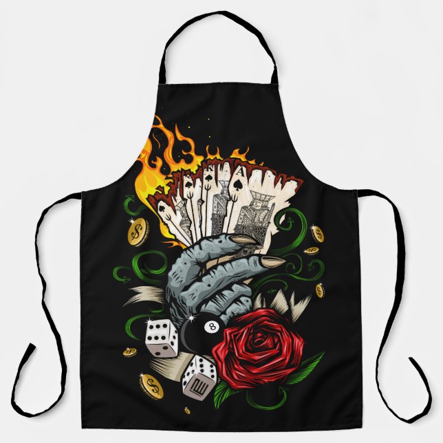 Hand Of Cards Apron (Front)
