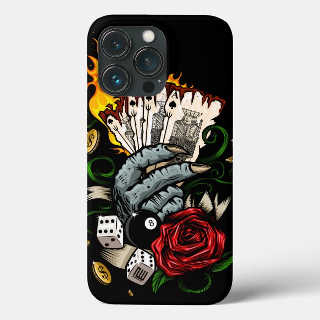 Hand Of Cards Case-Mate iPhone Case (Back)
