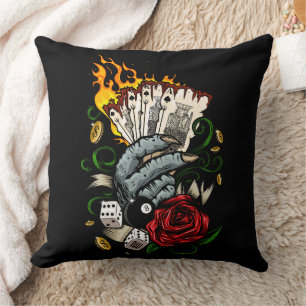 Hand Of Cards Cushion