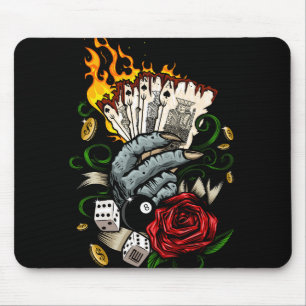 Hand Of Cards Mouse Mat