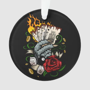 Hand Of Cards Ornament
