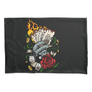 Hand Of Cards Pillowcase