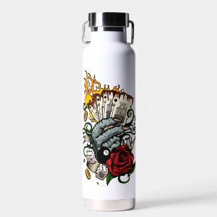 Hand Of Cards Water Bottle