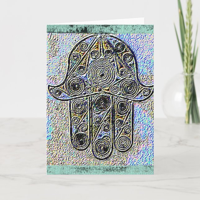 Hand of Fatima card (Front)