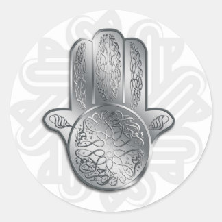 Hand of Fatima Classic Round Sticker