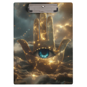 HAND OF FATIMA – HAND OF HAMSA – ZEN BUDDHISM CLIPBOARD