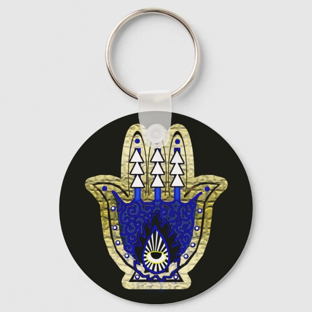 hand of fatima key ring (Front)