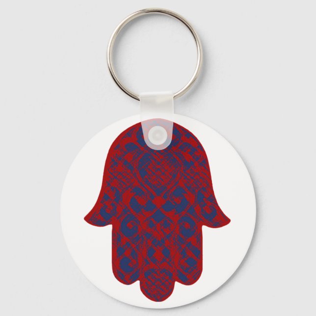 Hand of Fatima Key Ring (Front)