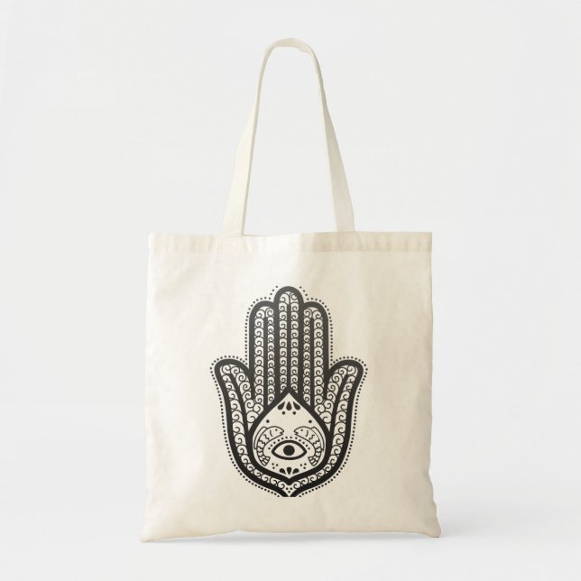 Hand of Fatima Tote Bag (Front)