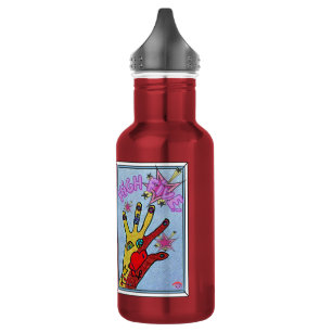 'Hand Of Friendship - High 5' Kids Water Bottle