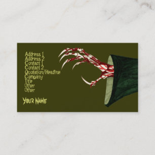 Hand Of Grim Business Card