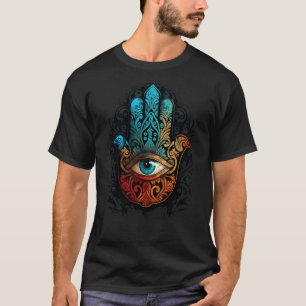 Hand of Hamsa evil eye protection 1 T-Shirt
