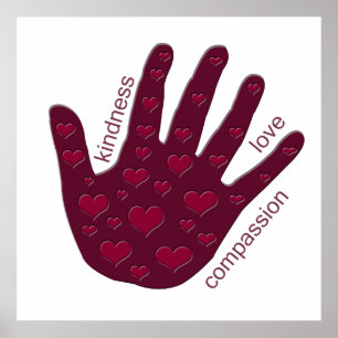 Hand of Hearts Poster