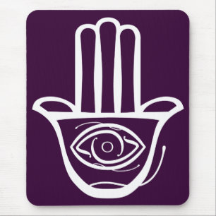 Hand of Miriam (Hamsa) Mouse Mat
