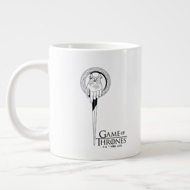 Hand of the King Icon Large Coffee Mug (Left)