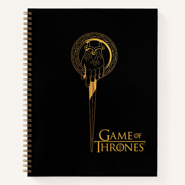 Hand of the King Icon Notebook (Front)