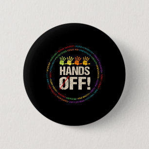 Hand Off My Social Security And Medicare Protest 2 6 Cm Round Badge