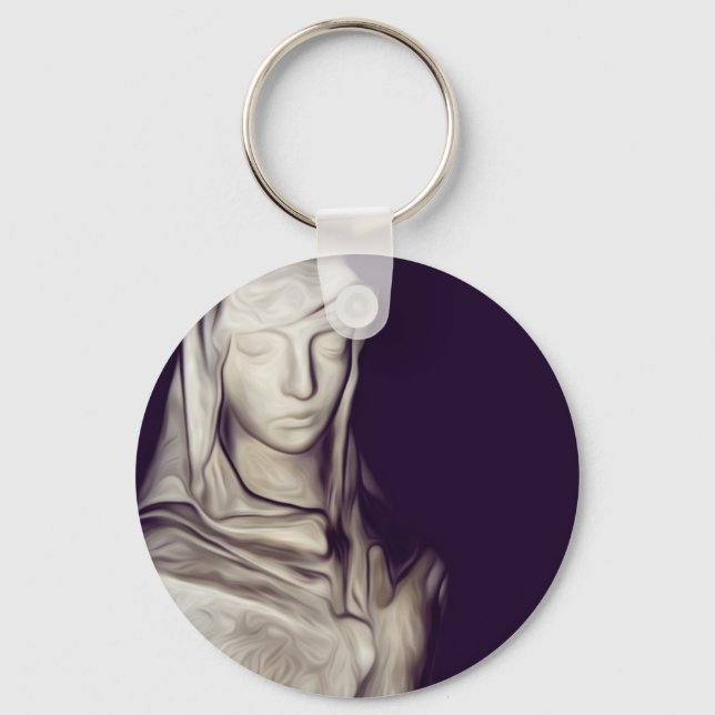 hand on heart key ring (Front)