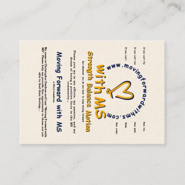 hand out cards (Front)