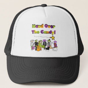 Hand Over the Candy Halloween Tshirts and Gifts Trucker Hat