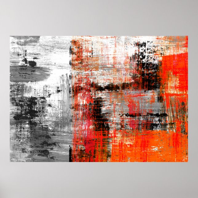  hand painted abstract backgroundabstract,art,oil, poster (Front)