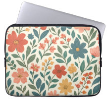 Hand-Painted Floral Pattern – Colourful Botanical
