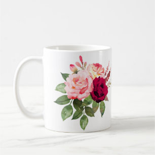 Hand Painted in Rich Colours Coffee Mug