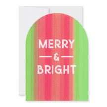 Hand Painted Merry and Bright