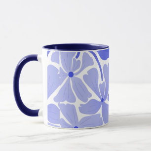 Hand Painted Mug With Aesthetic Design