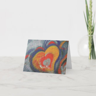 Hand Painted Note Card - Fill Your Heart With Awe