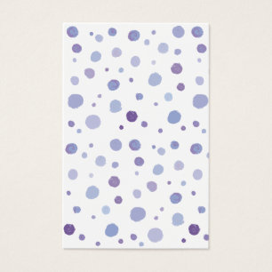 hand painted polka dots