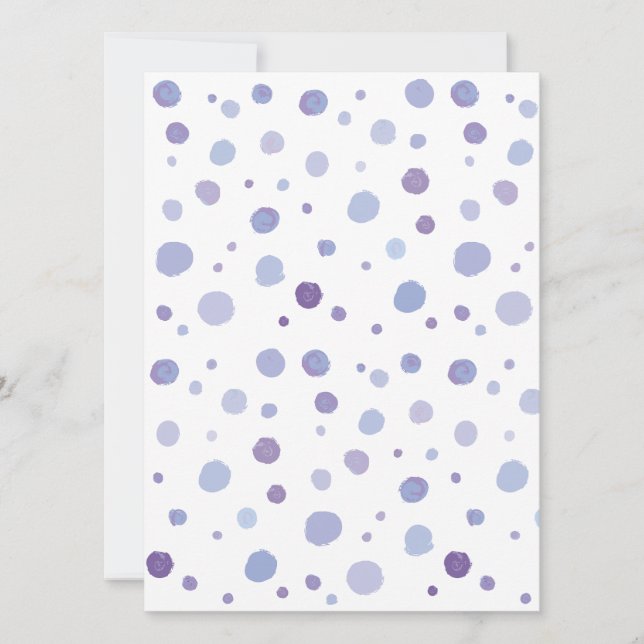 hand painted polka dots (Front)