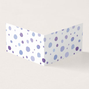 hand painted polka dots